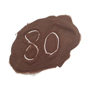 Natürlicher Rohstoff Roter rauer Almandin-Sandstrahl-Granat mit Schleif korn - Product Image 1