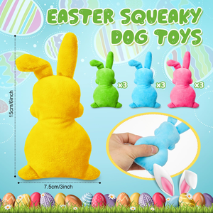 Jouet à mâcher pour animaux de compagnie, jouet interactif pour chien avec son, jouet en peluche pour chien - Product Image 2