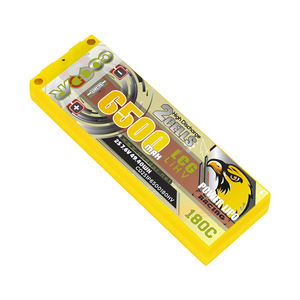 CODDAR 2S1P 6500 мАч 7,6 В 180C LiHV жесткий чехол 5 мм пуля набор 1/10 весов RC автомобили LCG RC LiPo аккумулятор - Product Image 1