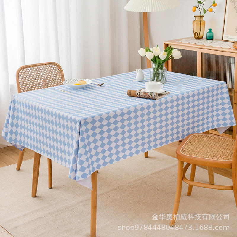 ลายตารางหมากรุกสีเขียว