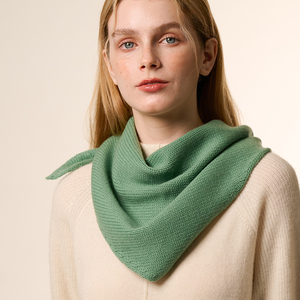 7a51732-2025 Nuevo Estilo, Chal Triangular de Punto para <span class=keywords><strong>Mujer</strong></span>, 30% Cachemira, Bufanda Cuadrada, Abrigo para Otoño e Invierno - Product Image 2