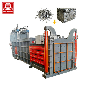 Presse à balles de métal de <span class=keywords><strong>160</strong></span> tonnes, presse à balles de métal verticale automatique, presse à balles de métal à vendre - Product Image 1