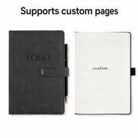 Carnet de notes professionnel personnalisé A5 épaissi pour réunions – Fabrication robuste