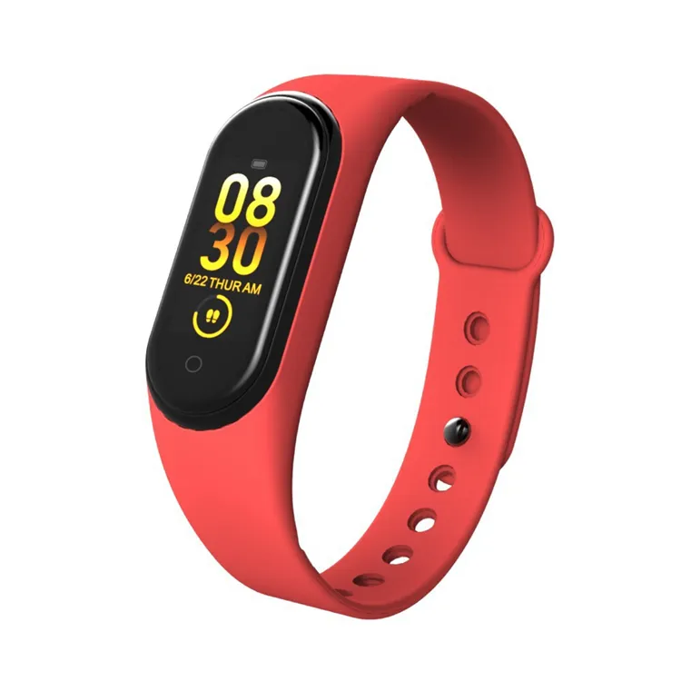 Commercio all'ingrosso 2021 vendite dirette della fabbrica 0.96 pollici controllo della musica schermo a colori Smart Watch Sport Fitness Tracker braccialetto braccialetto M4