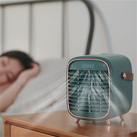 Petit climatiseur refroidisseur d'air usb spray portable électrique rechargeable bureau mini refroidisseur d'air personnalisé ventilateurs avec eau