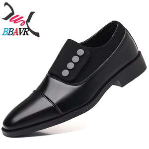 Mocasines de Piel Genuina para Hombre BBAVR, con Punta en Pico, Sin Cordones, que Aumentan la Estatura, Zapatos de Vestir para Oficina y Carrera, para Todas las Temporadas - Product Image 5