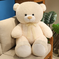 Ours en Peluche Géant Ultra Doux en Gros, Grande Peluche Ours Rose Bleue, Énorme Jouet Animal de Dessin Animé, Cadeau d'Anniversaire