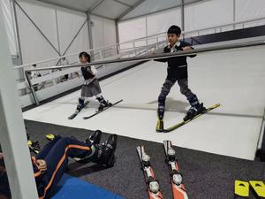 Trượt Tuyết cỏ nóng bán hàng bên ngoài <span class=keywords><strong>Turf</strong></span> cho trượt tuyết trắng cỏ tổng hợp nhân tạo trượt tuyết thảm cỏ ngoài trời - Product Image 5