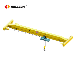Système de monorail aérien de type LDA Pont roulant à poutre unique 2 tonnes 3 tonnes 5 tonnes 12 tonnes 16 tonnes 20 tonnes avec palan électrique à câble métallique - Product Image 3