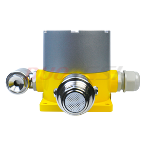 DUOTESI Sabit Amonyak Gazı Kaçak Dedektörü, Sesli+Işıklı Alarm, Yüksek Hassasiyetli Alüminyum Alaşımlı Yapı - Product Image 4