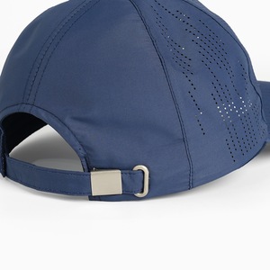 Gorra de Béisbol Perforada con Corte Láser, Precio de Fábrica, MOQ Bajo, Personalizable con Marca, Transpirable, de Secado Rápido, para Hombres y Mujeres - Product Image 2
