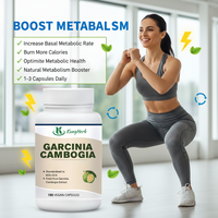 Capsules de Garcinia Cambogia Kangherb 60% HCA 500mg par Portion pour la Gestion du Poids et le Soutien Digestif des Adultes