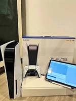 Untuk 5 Konsol PS-5 Slim Edisi Digital Drive Optik Berkabel Kecepatan Ultra Tinggi 30001-40000 Game Bawaan Kartu TF 256GB