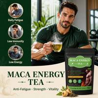 Thé chinois énergétique à la maca, tisane naturelle pour la vitalité et la résistance masculine, en vrac ou en sachets