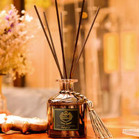 Diffuseur de parfum d'ambiance de luxe pour hôtel, désodorisant d'air sans flamme, ensemble de diffuseurs à bâtonnets d'huiles essentielles pour la maison