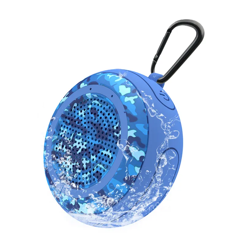Cyboris T101 נייד אלחוטי IPX7 עמיד למים צף כחול שן רמקול רחצה חדר שחייה בריכת מוסיקה נגן