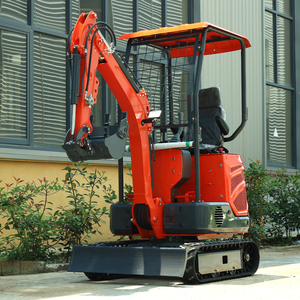 Envío <span class=keywords><strong>Gratis</strong></span>: Mini Excavadora de 1.2 Toneladas con Giro <span class=keywords><strong>Cero</strong></span> de Cola, Diésel, Pequeña Excavadora, Maquinaria de Movimiento de Tierras, Microexcavadora de Jardín - Product Image 5