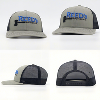 Casquette de mode personnalisée avec logo brodé en 3D, casquette Richardson 112 en maille de haute qualité, casquette snapback unie, casquette trucker, casquettes de baseball sportives