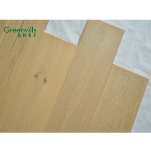 <span class=keywords><strong>Parquet</strong></span> à planches de bois Chêne blanc <span class=keywords><strong>Parquet</strong></span> à plusieurs couches Biscotti couleur prix d'usine - Product Image 1