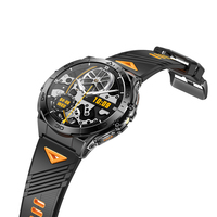 Smartwatch TKYUAN 2025 Militaire Durable avec Écran AMOLED, Batterie 600 mAh, Lampe Torche et Suivi Fitness pour le Sport