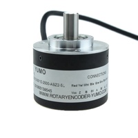 Encodeur rotatif ISC5010 2500 ppr, encodeur rotatif incrémental à arbre plein