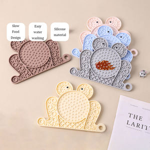 עיצוב חדש סביב צפרדע כלב צפרדע סיליקון מזין איטי מותאם אישית מזון כלבים חתול חמוד - Product Image 4