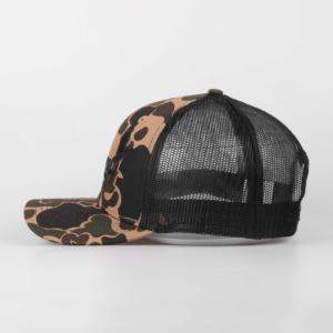 หมวกแก๊ปตาข่ายกีฬา6แผงปักลายแบนหมวก112ริชาร์ดหมวกคนขับรถบรรทุกออกแบบได้ตามต้องการ - Product Image 3