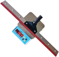 Spatule à rainurer pour sols en époxy Master, lisseur de cloisons sèches droit, 12, 14, 18, 22, 26, 30 pouces, truelle magique avec manche fileté