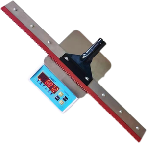 Spatule à rainurer pour sols en époxy Master, lisseur de cloisons sèches droit, 12, 14, 18, 22, 26, 30 pouces, truelle magique avec manche fileté - Product Image 6