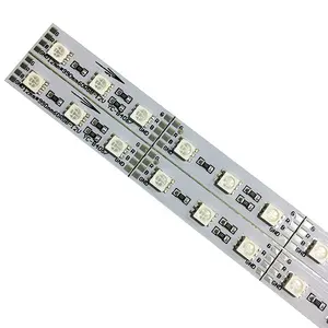 24V LED tira de aluminio rigidos barra de luz RGB rojo SMD 5050 smd5050 ws2812
