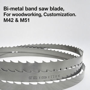 Hoja de sierra de cinta bimetálica para cortar madera y metal, de alta eficiencia y larga duración, ideal para talleres, metalurgia y carpintería - Product Image 6