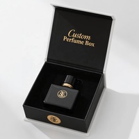 Boîtes magnétiques blanches personnalisées pour flacons de parfum, emballage de luxe pour coffrets cadeaux cosmétiques, encre de soja biodégradable, réutilisable, certifiée FSC