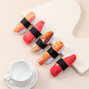 Juguete de peluche para gatos, atún, sushi, hierba gatera, juguete divertido para gatos, fabricación al por mayor, juguete interactivo para gatos - Product Image 4