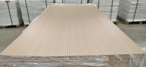 Panneaux en bois plaqué MDF cannelés élégants et modernes pour cylindre ou meubles, panneaux de décoration imperméables pour revêtement mural - Product Image 5