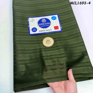 スイスのMikemaycallスイスVoileレース100% コットンTissu Africain Brodコットンテキスタイル - Product Image 4