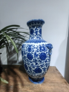 Jarrón de Porcelana China Clásica Azul y Blanca de Alta Calidad para Decoración del Hogar, Nuevo-21, Decoración de Cerámica para el Hogar, Nuevo-21 - Product Image 2