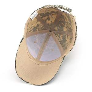 Gorra de béisbol de camuflaje al por mayor para mujer y hombre, gorras de camuflaje estilo hip hop para mujer y hombre, baratas - Product Image 3