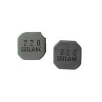 Bobine de refoulement de puissance semi-blindée Coilank ABG08A40M680 68uH à noyau de ferrite enroulé, haute fréquence, SMD -40~+125°C 8040 6.08A LED