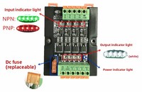 Modul Relay IO PLC AOSI Laris Manis 4 Saluran Output NPN PNP dengan Isolasi Optocoupler untuk Otomasi dan Kontrol