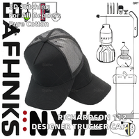 Gorra de Camionero Personalizable Sin Estructura, de Poliéster/Algodón, con Diseño de Imagen Impresa por Sublimación, Calidad Superior, Unisex para Adultos