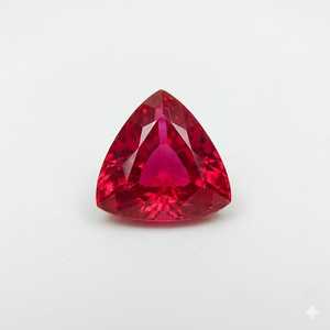 Rubí en forma de pera de la mejor calidad, esmeralda clara, gema rosa natural, corte triangular para la fabricación de joyas, piedras preciosas sueltas - Product Image 2
