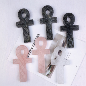 Fournisseur de cristaux en gros Quartz clair Sculpture Artisanat Collection Bijoux Cristal Baguette <span class=keywords><strong>Point</strong></span> - Product Image 1