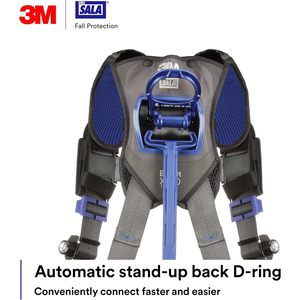 DBI-SALA Comfort Construction <b>Weight</b> Distribution Safety Harness Full Body With Back D-Ring For Climbing Positioning - Product Image 6