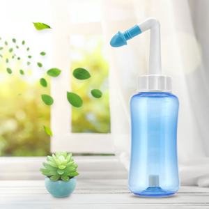 زجاجة غسيل الأنف سهلة الاستخدام سعة 300 مل، زجاجة شطف الأنف اليدوية، زجاجة غسيل الأنف - Product Image 5
