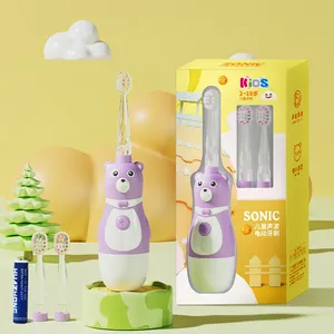 OralGos bambini LED spazzolino elettrico a batteria per bambini spazzolino elettrico impermeabile morbido spazzolino elettrico per bambini