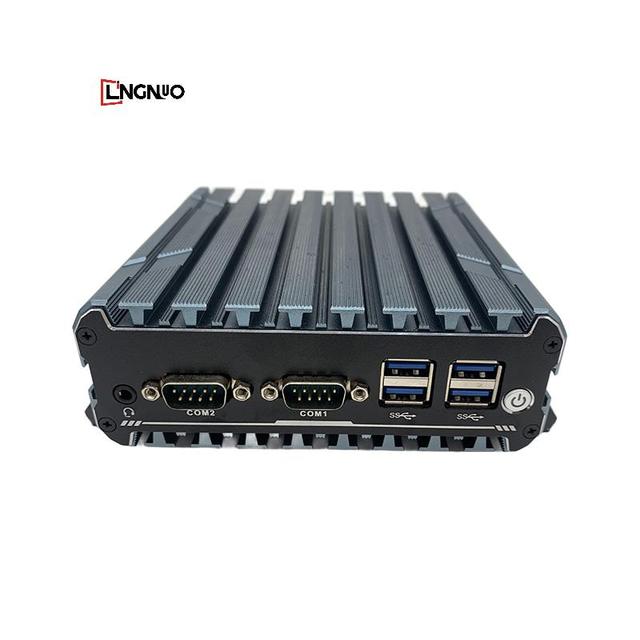 Fanless Mini PC 2LAN DDR4 N100 Processor Embedded Industrial Mini Computer Intel Quad Core Server