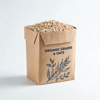 Servizio di Stampa Digitale Personalizzata su Carta per Alimenti Biologici, Scatola Pieghevole in Cartone Bianco con Logo Personalizzato, Basso MOQ