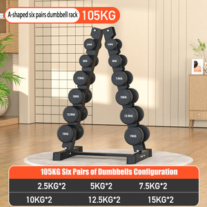 Bộ tạ tay kết hợp thép nguyên chất bọc cao su, dụng cụ tập luyện sức mạnh tại nhà dành cho nam - Product Image 4