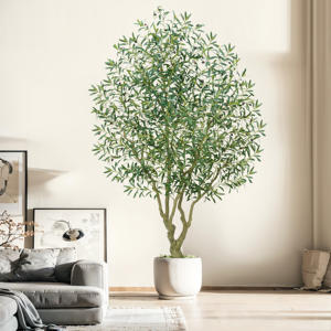 Olivos <span class=keywords><strong>artificiales</strong></span> Olivos falsos para <span class=keywords><strong>plantas</strong></span> de olivo grandes de Interior para decoración del hogar y regalo de inauguración de la casa - Product Image 3