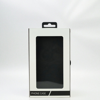 Boîte d'emballage à tiroirs pour étui de téléphone portable personnalisé Boîte en papier avec fenêtre transparente pour étui pour iphone 17